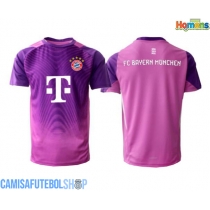 Camisa de time de futebol Bayern Munich Goleiro Replicas 3º Equipamento 2025-26 Manga Curta